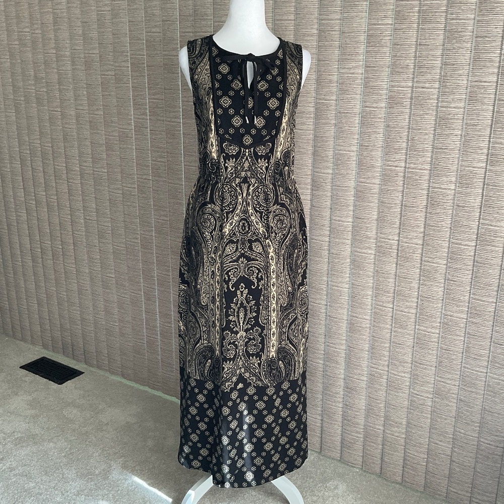 Isaac Mizrahi Print Maxi Dress